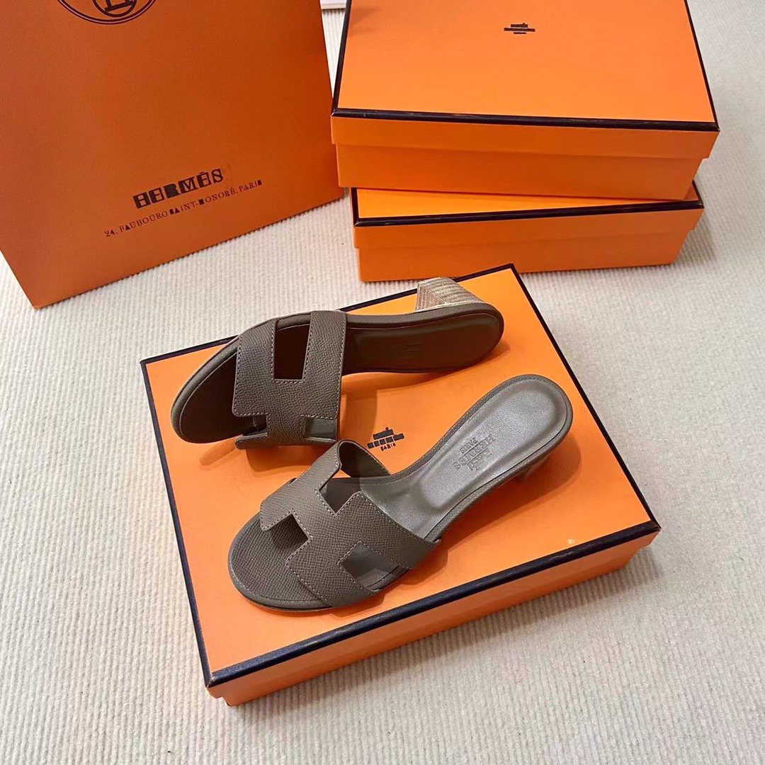 에르메스 올수공 오아시스 슬리퍼 샌들 앱송 31